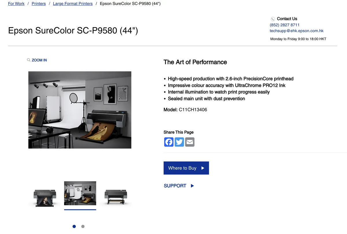 Epson SureColor P9580